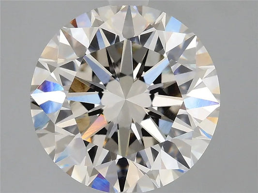 2.50ct Round Lab Grown Diamond (Colour G, Clarity VVS2, Cut EX, IGI Certified)