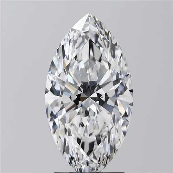 2.55ct Marquise Lab Grown Diamond (Colour D, Clarity VVS2, IGI Certified)