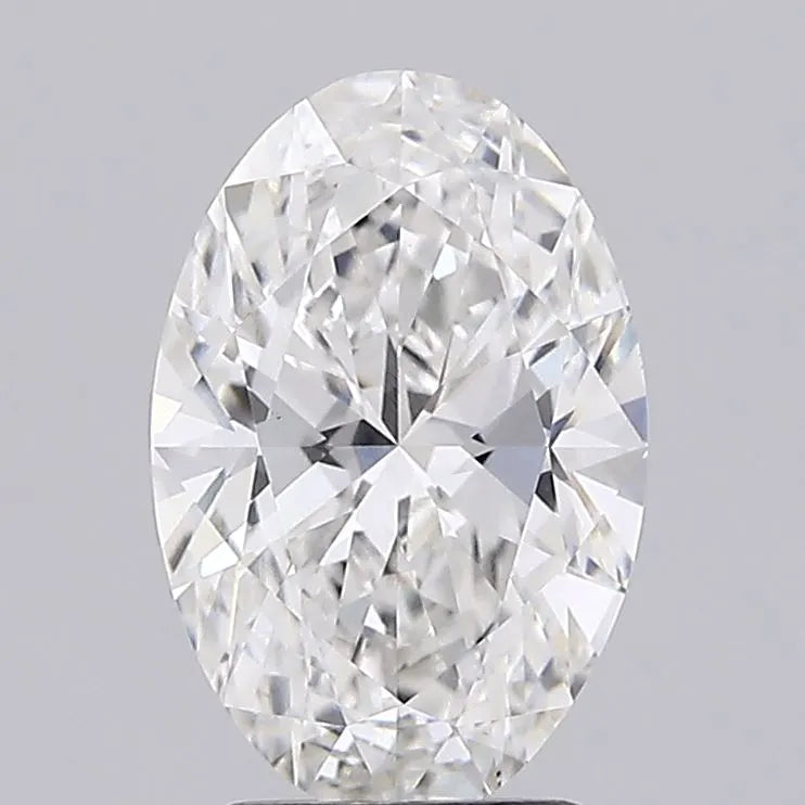 2.72ct Oval Lab Grown Diamond (Colour F, Clarity VVS2, IGI Certified)