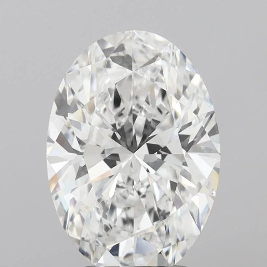 3.01ct Oval Lab Grown Diamond (Colour E, Clarity VVS1, IGI Certified)