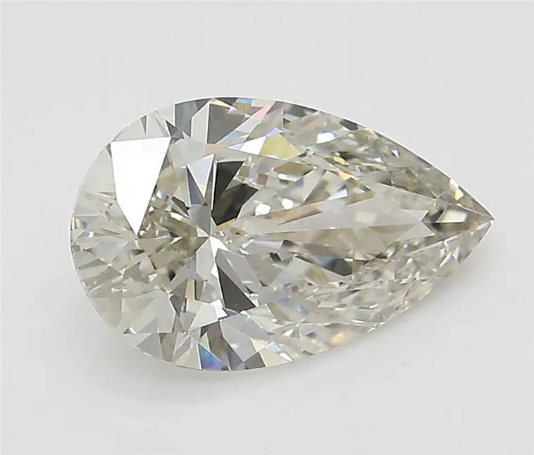 3.02ct Pear Lab Grown Diamond (Colour I, Clarity VVS2, IGI Certified)