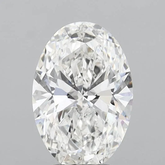 3.05ct Oval Lab Grown Diamond (Colour E, Clarity VVS2, IGI Certified)