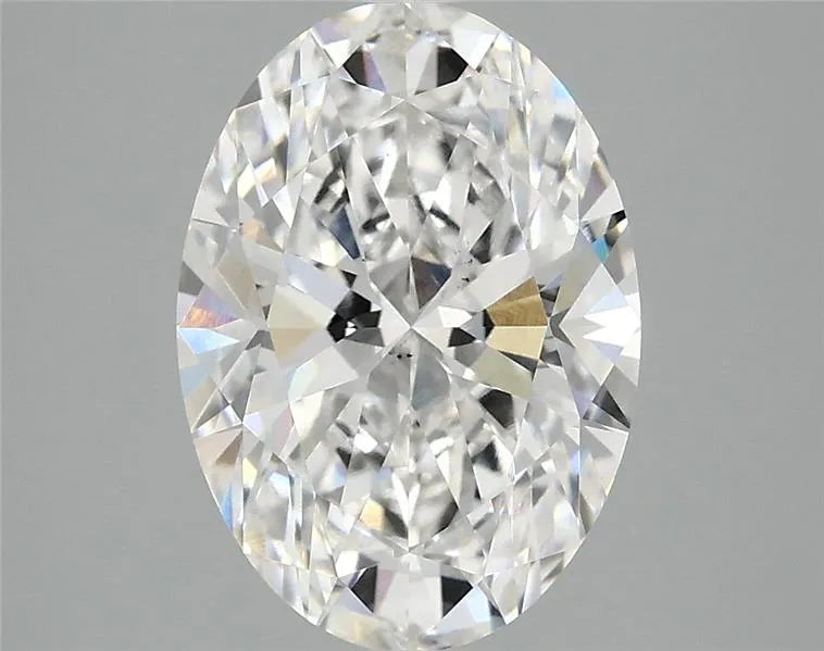 3.08ct Oval Lab Grown Diamond (Colour E, Clarity VS2, IGI Certified)