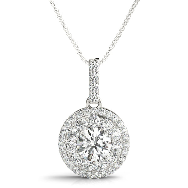 Arabella Halo Pendant, product view 3 | Southern Star Diamonds