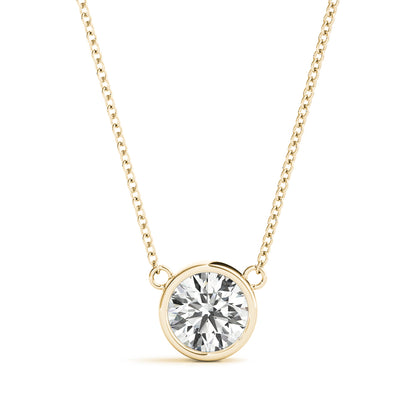 Solitaire Bezel Set Diamond Pendant | Southern Star Diamonds