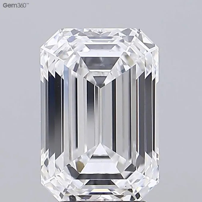4.20ct Emerald Lab Grown Diamond (Colour E, Clarity VS1, GIA Certified)