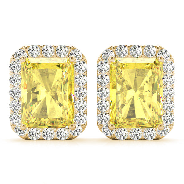 Norrie Halo Earrings, product view 3 | Southern Star Diamonds