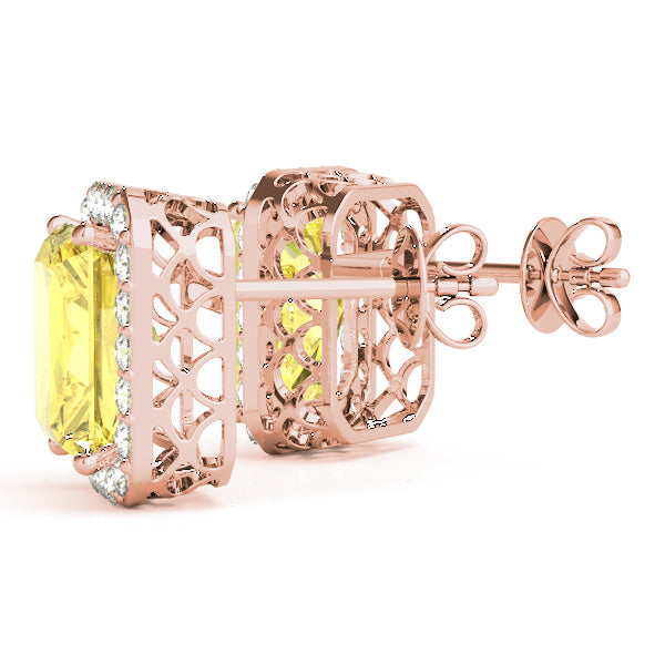 Earrings Halo