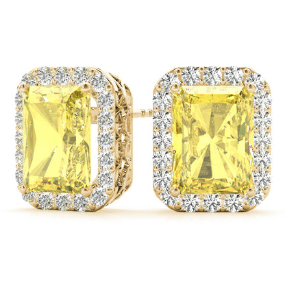Earrings Halo