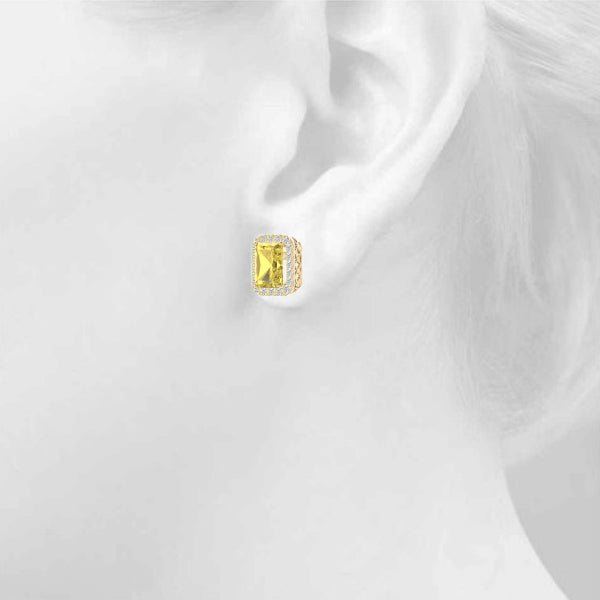 Earrings Halo