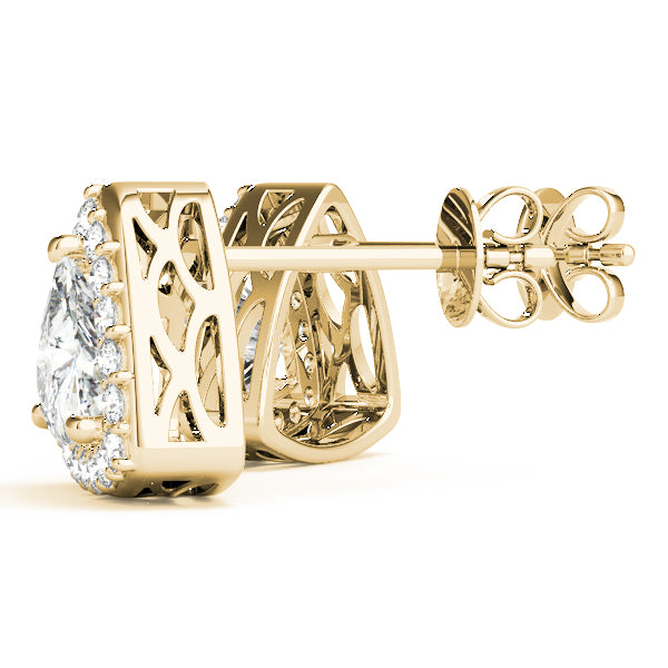 Heysen Halo Earrings, product view 3 | Southern Star Diamonds