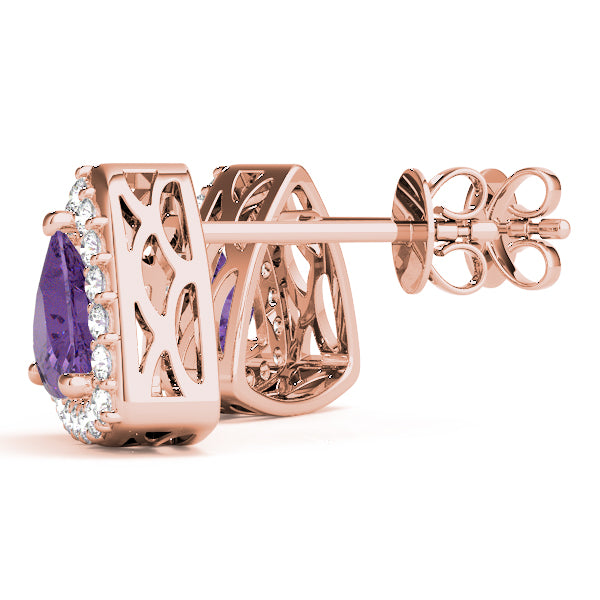 Earrings Halo