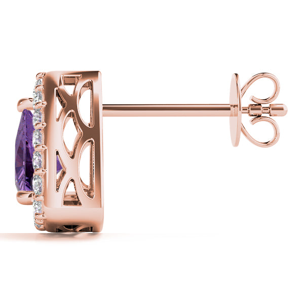 Earrings Halo