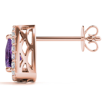 Earrings Halo