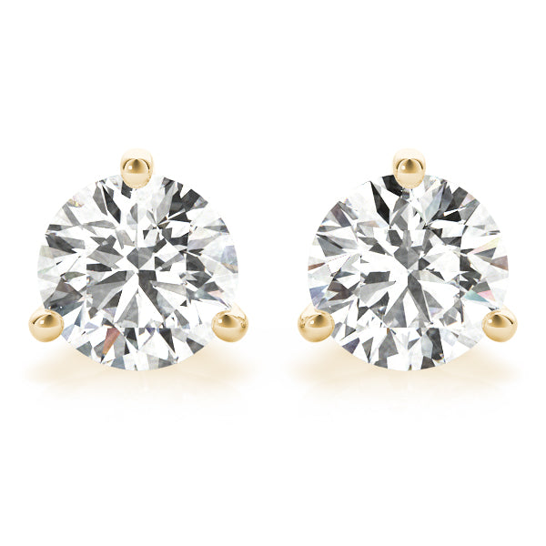 Clover Solitaire Earrings | Southern Star Diamonds