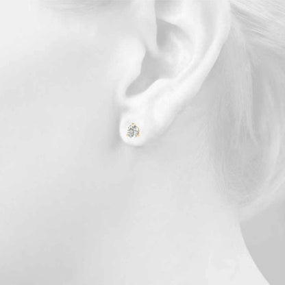 Earrings Single Stone