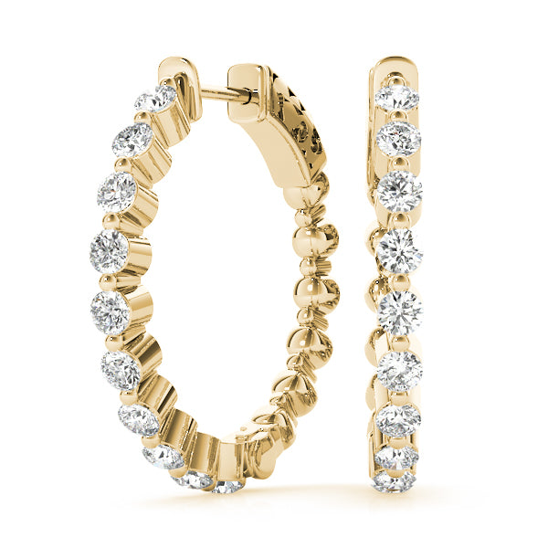 Blackman Hoop Earrings | Southern Star Diamonds