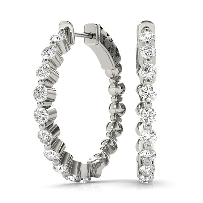 Earrings Hoop Earrings Vault Lock