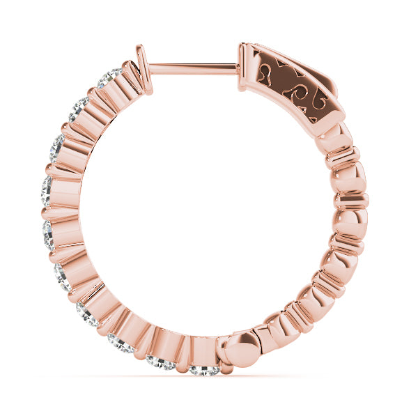 Earrings Hoop Earrings Vault Lock