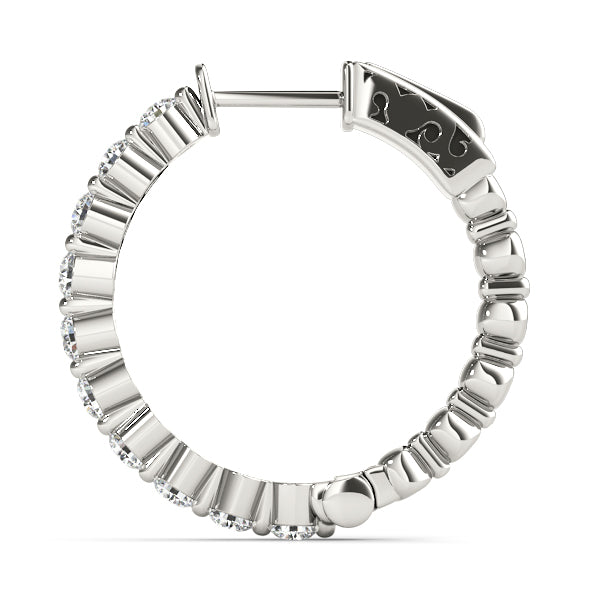 Earrings Hoop Earrings Vault Lock