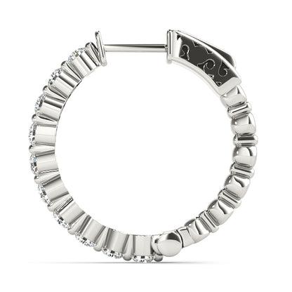 Earrings Hoop Earrings Vault Lock