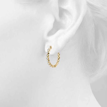 Earrings Hoop Earrings Vault Lock