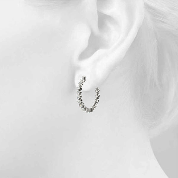 Earrings Hoop Earrings Vault Lock