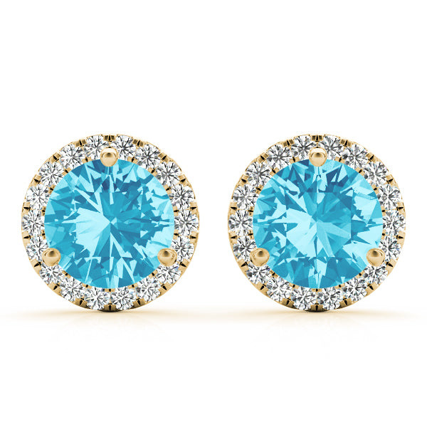 Martini Halo Earrings