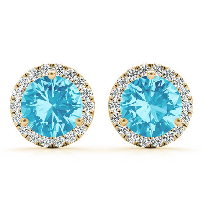 Martini Halo Earrings