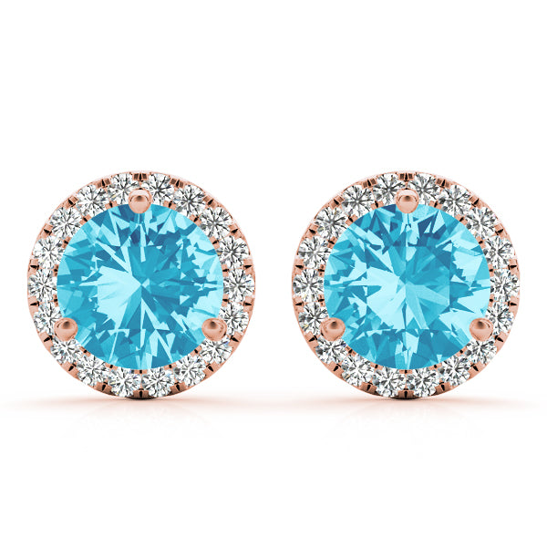 Martini Halo Earrings