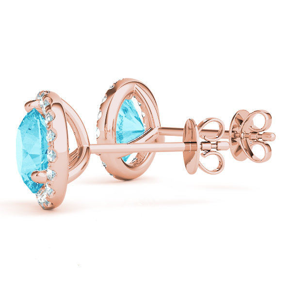 Martini Halo Earrings