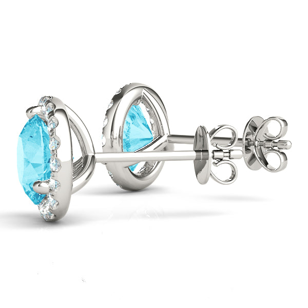 Martini Halo Earrings
