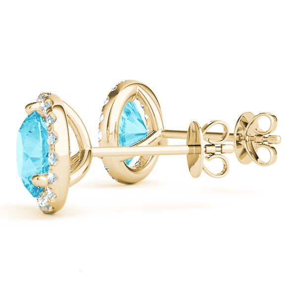 Martini Halo Earrings