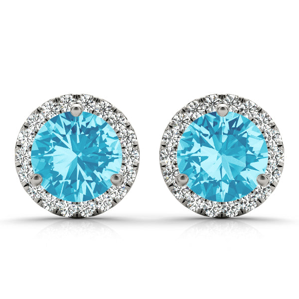 Martini Halo Earrings