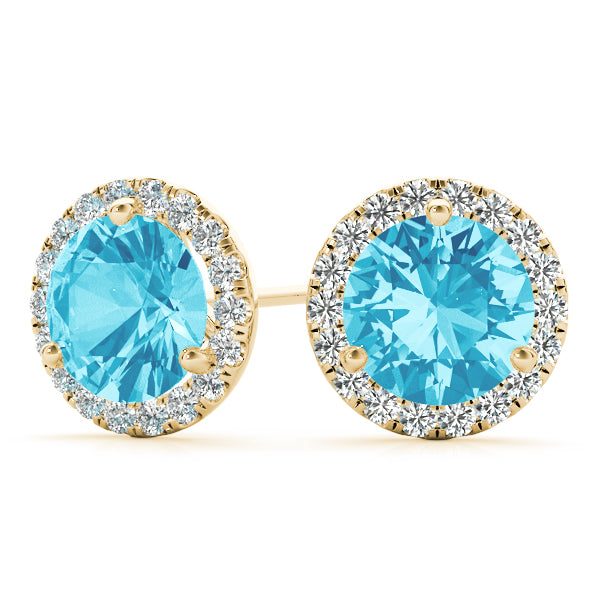 Martini Halo Earrings