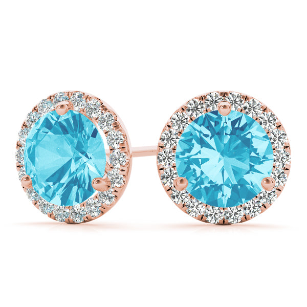 Martini Halo Earrings