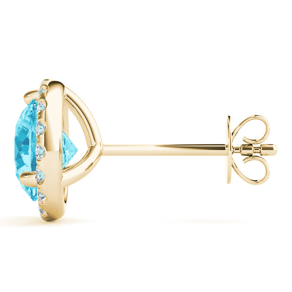 Martini Halo Earrings