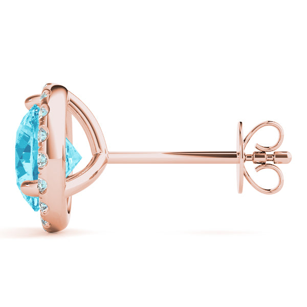 Martini Halo Earrings