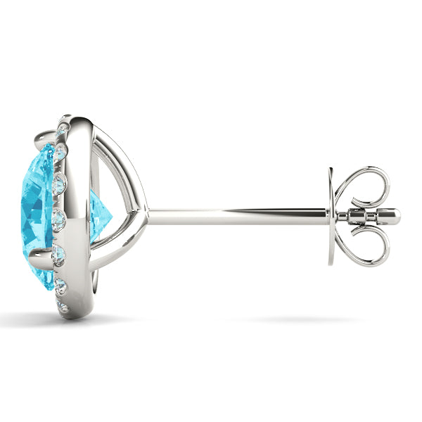 Martini Halo Earrings