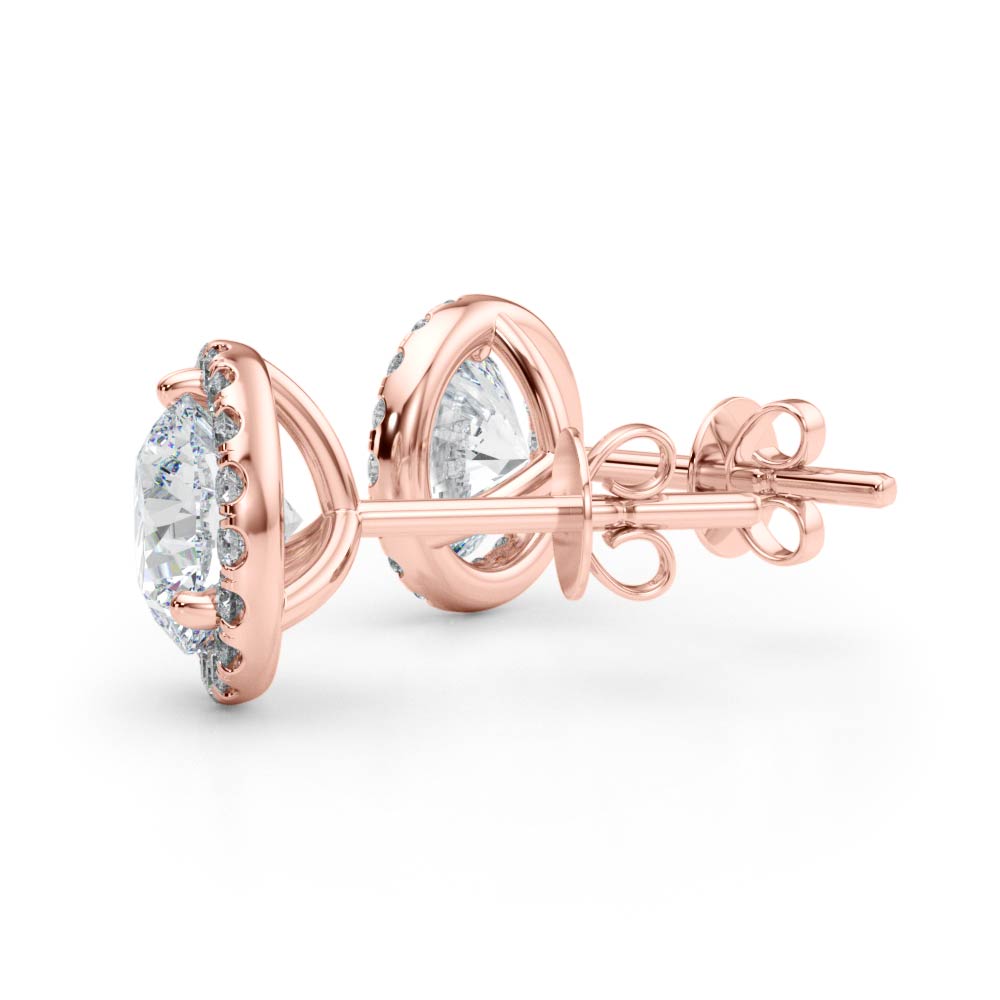 Martini Halo Earrings