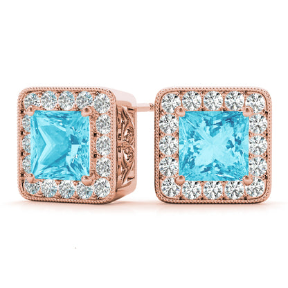 Earrings Halo