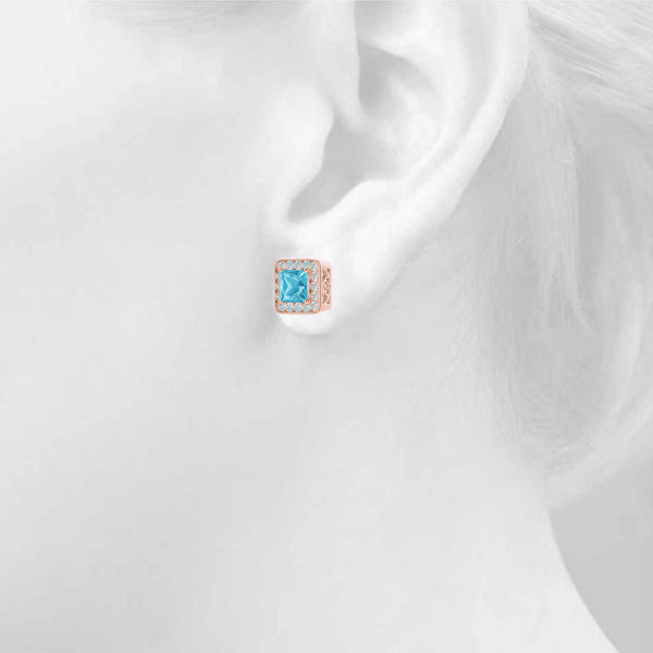 Earrings Halo