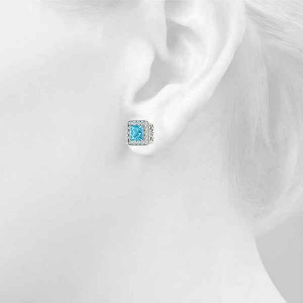 Earrings Halo