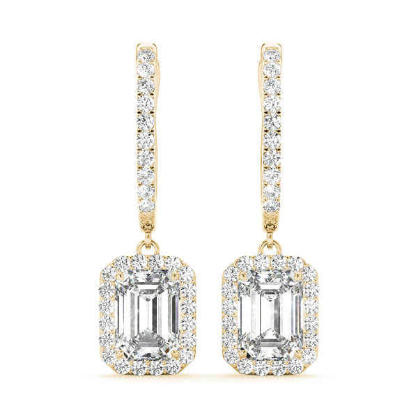 Jasmine Halo Earrings | Southern Star Diamonds