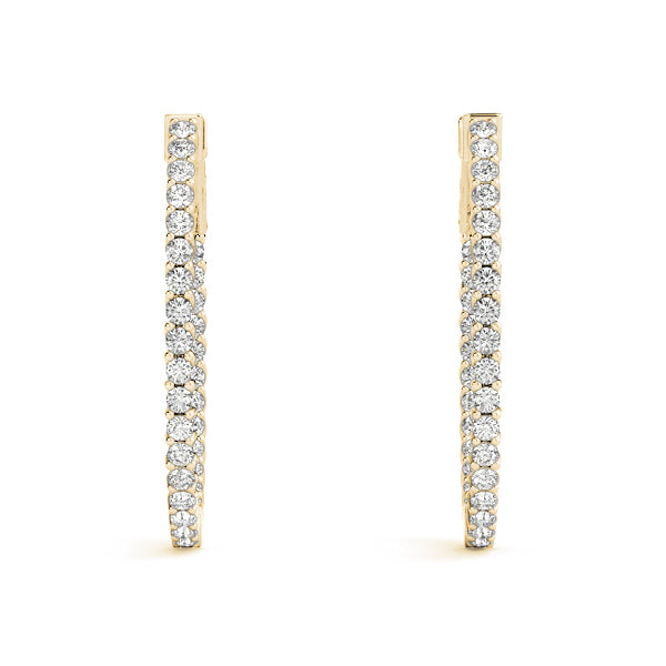 1.2 Inch Lucida Oval Hoop