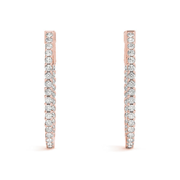 1.2 Inch Lucida Oval Hoop