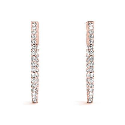 1.2 Inch Lucida Oval Hoop