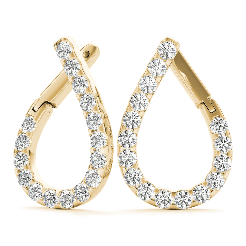 Magnolia Fashion Earrings, product view 3 | Southern Star Diamonds