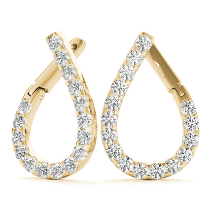 Magnolia Fashion Earrings, product view 3 | Southern Star Diamonds