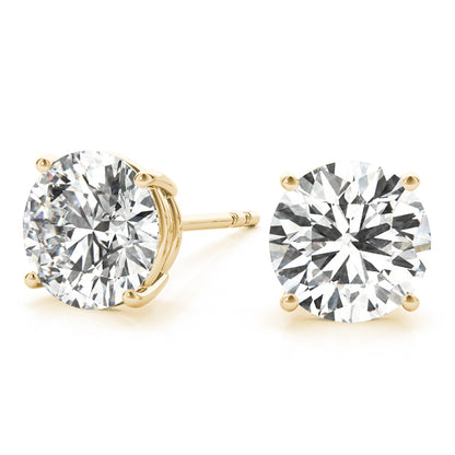 1.25ct Standard 4 Prong Wire Earrings